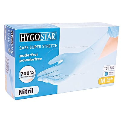Hygostar® Safe Super Stretch | blau | 6/XS