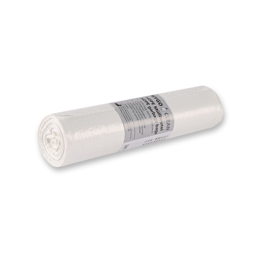 Mehrzweckbeutel light 60 l | HDPE | Rolle à 20 Säcke | transparent